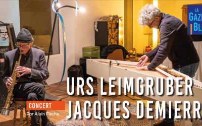 Urs Leimgruber et Jacques Demierre