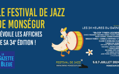 Le festival de jazz de Monségur dévoile les affiches de sa 34e édition !