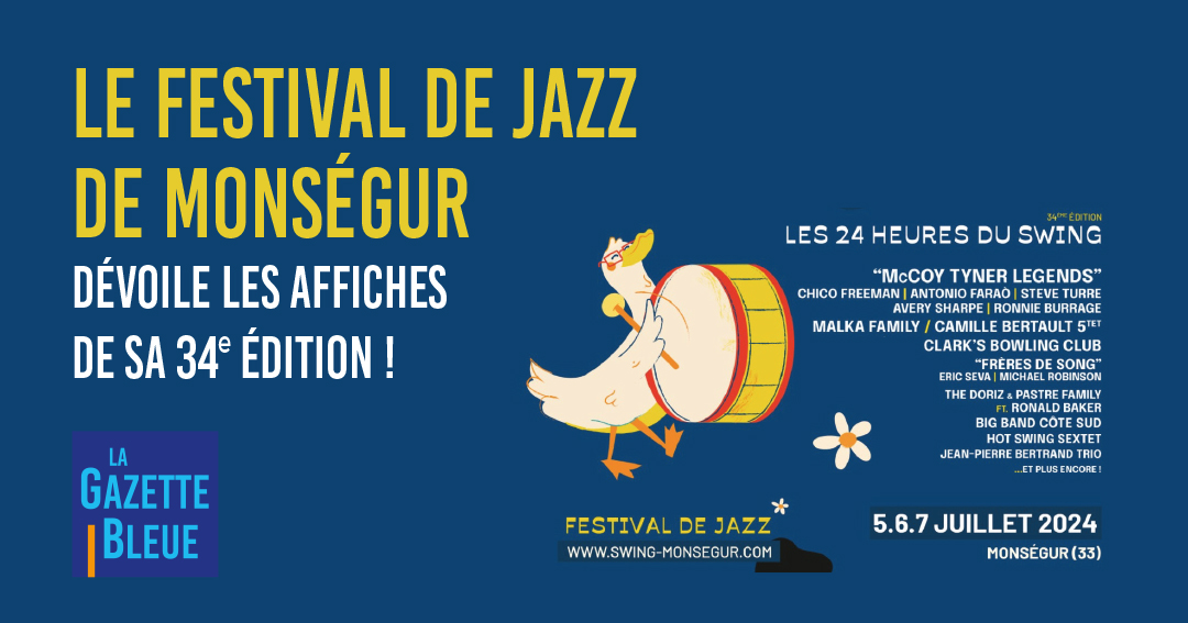 Le festival de jazz de Monségur dévoile les affiches de sa 34e édition !