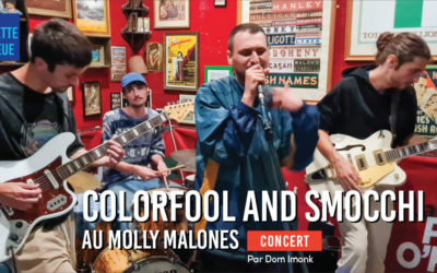 CoLoRFool and Smocchi au Molly Malones